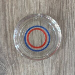 Pan Am airlines Rare vintage Ash Tray with Red and Blue Rings